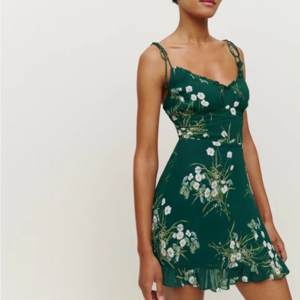 Reformation Esther Dress in Buena